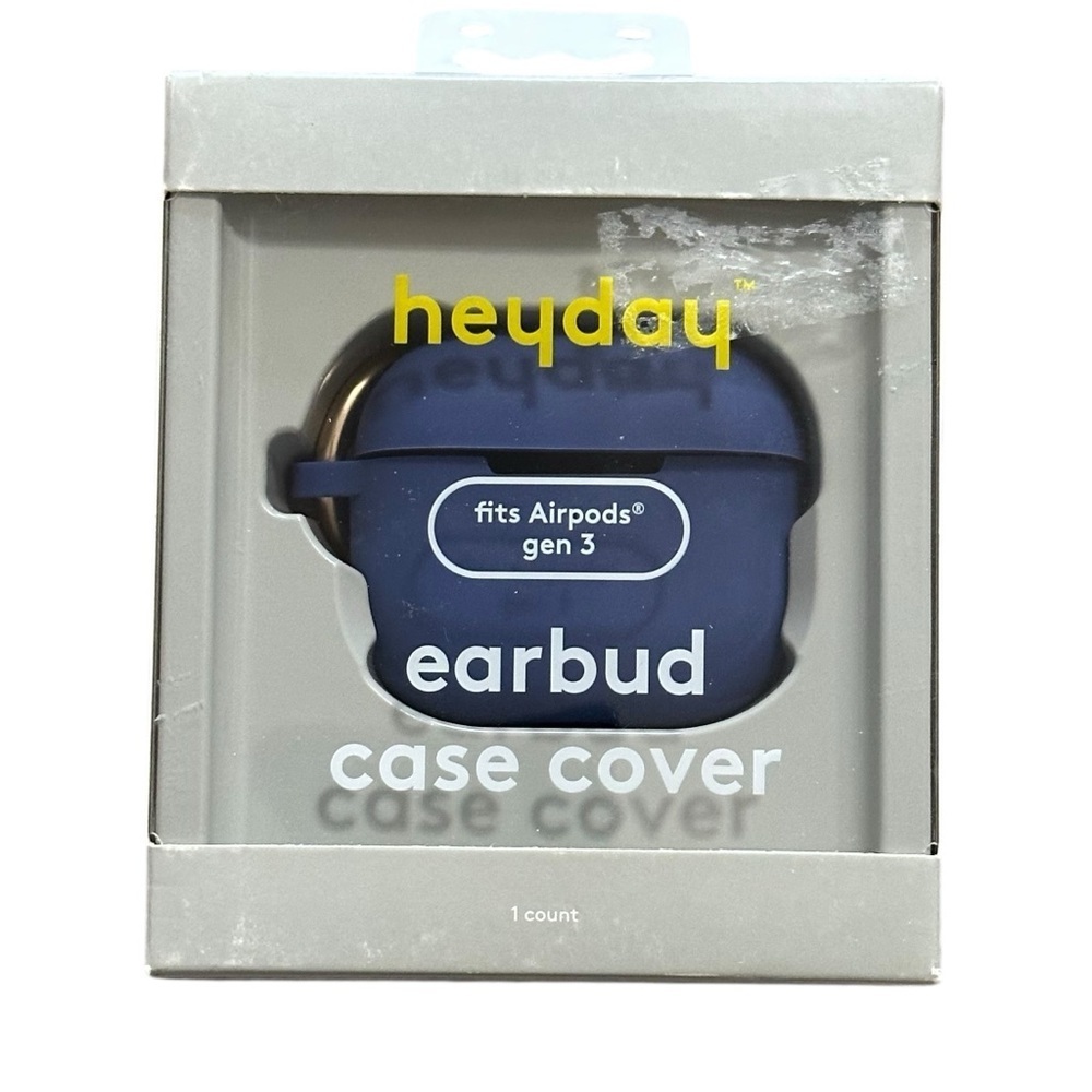Heyday NIB Earbud Case Cover for Apple AirPods Gen 3 Virtual Blue